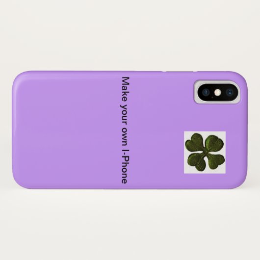 Creëer Uw eigen  Hoesje! Violet Case-Mate iPhone Case (Achterkant (horizontaal))