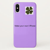 Creëer Uw eigen  Hoesje! Violet Case-Mate iPhone Case (Achterkant)