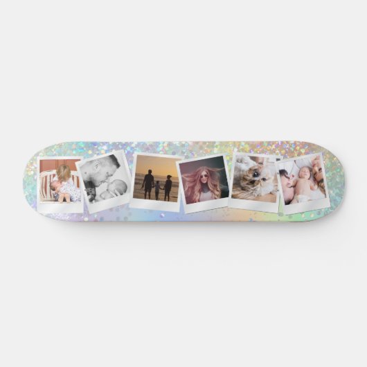 Creëer Uw eigen holografische glitter schittert Gi Skateboard (Horizontaal)