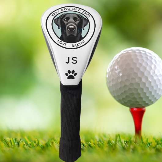 Creëer uw eigen hond foto gepersonaliseerd golfheadcover