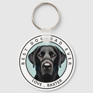Creëer uw eigen hond foto gepersonaliseerd sleutelhanger