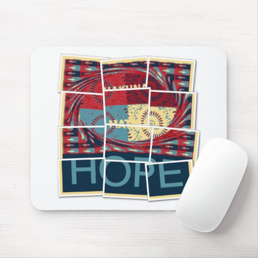 Creëer Uw eigen hoop Muismat (Met muis)