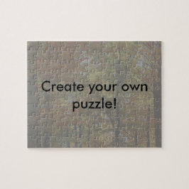 Creëer Uw eigen horizontale familie Fun Time Puzzl Legpuzzel
