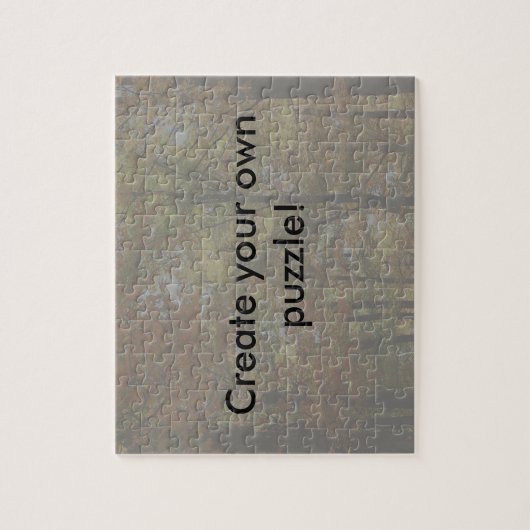 Creëer Uw eigen horizontale familie Fun Time Puzzl Legpuzzel (Verticaal)