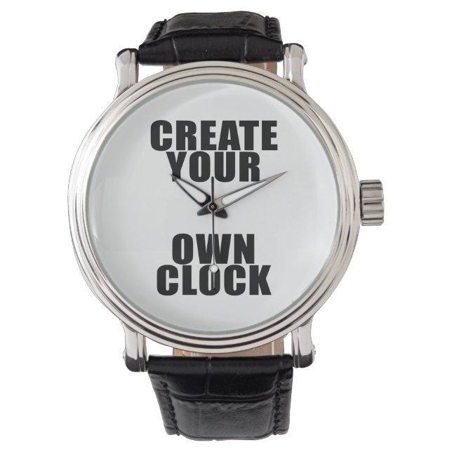 Creëer Uw eigen horloge (Voorkant)