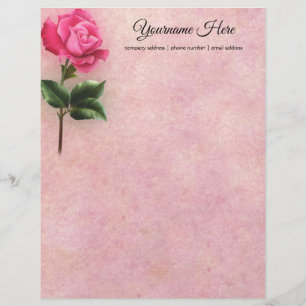 Creëer Uw eigen Hot Pink Roos