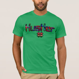 Creëer Uw eigen Hustler Hashtag Kenya 3D-vlaggente T-shirt