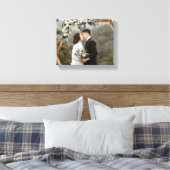 Creëer Uw eigen huwelijksfoto Canvas Afdruk (Insitu (Slaapkamer))