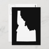 Creëer Uw eigen Idaho Moving Aankondiging Briefkaart (Voorkant / Achterkant)