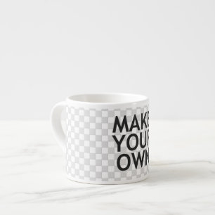 Creëer uw eigen in één eenvoudige stap! espresso kop