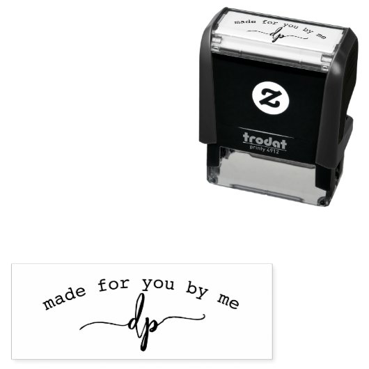 Creëer Uw eigen Initialen Zelfinktende Stempel (In situ)