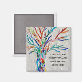 Creëer Uw eigen Inspirerend / Motivatie Magneet (Voorkant / Achterkant)