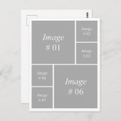 Creëer uw eigen Instagram-collectie Briefkaart (Voorkant / Achterkant)