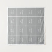 Creëer uw eigen Instagram-collectie Wandkleed (Voorkant (horizontaal))