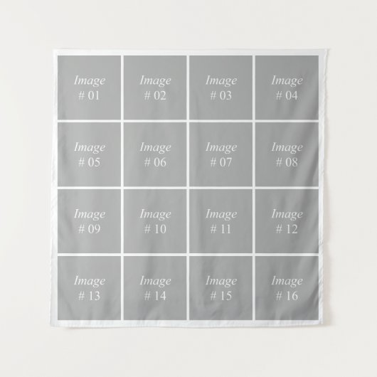 Creëer uw eigen Instagram-collectie Wandkleed (Voorkant)