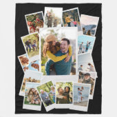Creëer Uw eigen Instant Film Fotocollage Fleece Deken (Voorkant)