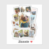 Creëer Uw eigen Instant Film Fotocollage Sticker (Vel)