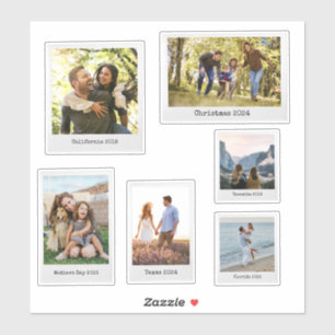 Creëer uw eigen instant filmfoto sticker