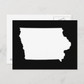 Creëer Uw eigen Iowa Moving Announge Briefkaart (Voorkant / Achterkant)