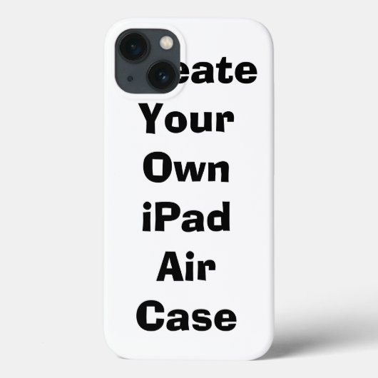Creëer uw eigen iPad-luchttas Case-Mate iPhone Case (Achterkant)