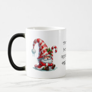 Creëer Uw eigen Jolly Peppermint Christmas Gnome Magische Mok