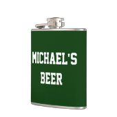 Creëer Uw eigen Jouw naam Bier toevoegen Heupfles (Links)