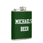 Creëer Uw eigen Jouw naam Bier toevoegen Heupfles (Rechts)