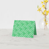 Creëer Uw eigen Jubileum Kaart (Gele Bloem)