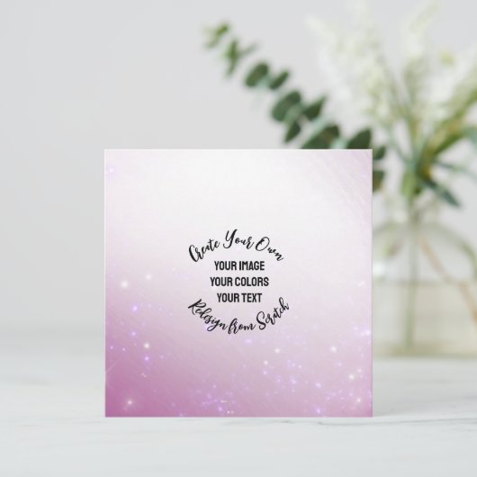 Creëer Uw eigen Kaart (Staand voorkant)