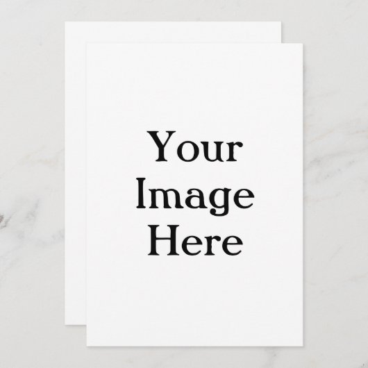 Creëer Uw eigen Kaart (Voorkant / Achterkant)