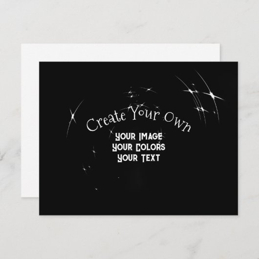 Creëer Uw eigen Kaart (Voorkant / Achterkant)