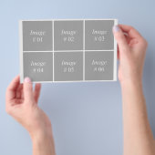 Creëer uw eigen kalender voor 2022 flyer (Hand)