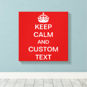 Creëer uw eigen kalm bewaren en op maat uitvoeren canvas afdruk (Insitu (Houten vloer))