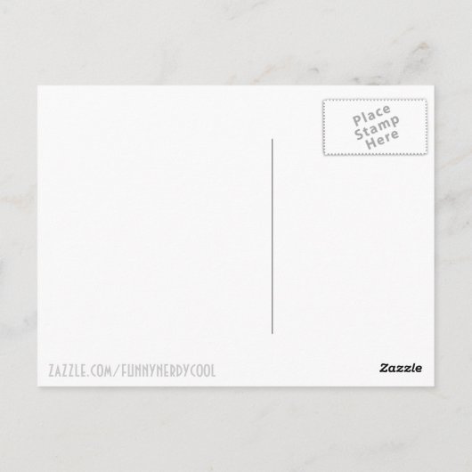 Creëer uw eigen kalm houden en aangepaste roze aan briefkaart (Achterkant)
