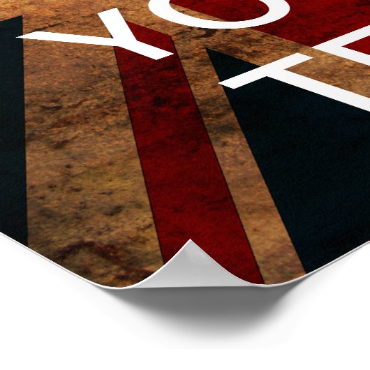 Creëer uw eigen kalm houden en doorgaan! (Unievaar Poster (Hoek)