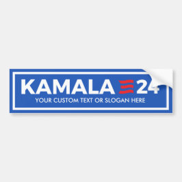 CREËER UW EIGEN KAMALA 2024 BUMPERSTICKER