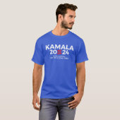 Creëer Uw Eigen Kamala Harris 2024 T-shirt (Voorkant volledig)