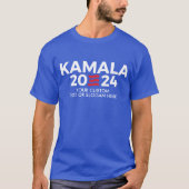 Creëer Uw Eigen Kamala Harris 2024 T-shirt (Voorkant)