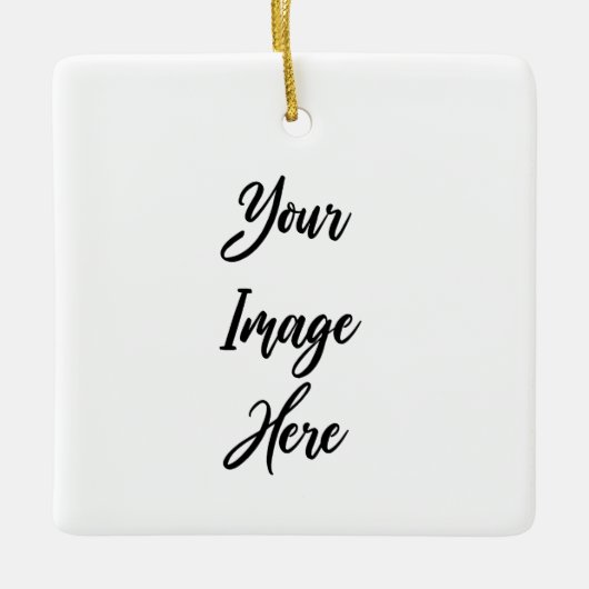 Creëer Uw eigen Keramisch Ornament (Voorkant)