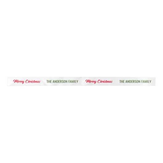 Creëer Uw eigen kerstfeest op maat van uw familie Lint (Voorkant)