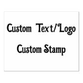 Creëer uw eigen kerstfeest 	rubberstempel (Afrduk)