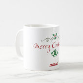 Creëer Uw eigen kerstfeestdag mok (Voorkant links)