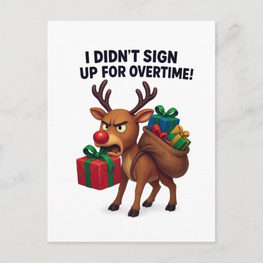Creëer uw eigen kerstkaart briefkaart (Voorkant)