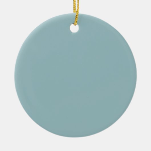 Creëer Uw eigen Kerstmis Keramisch Ornament (Voorkant)