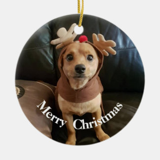 Creëer uw eigen kerstversiering keramisch ornament