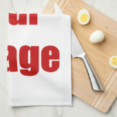 Creëer uw eigen keukenhanddoek (Quarter Fold)