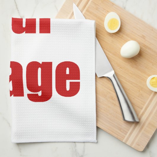 Creëer uw eigen keukenhanddoek (Quarter Fold)