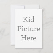 8,9 x 12,7 cm Enkele bedankkaart (Voorkant)