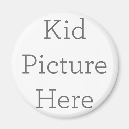 Standard, 5,7 cm Ronde magneet Magneet (Voorkant)