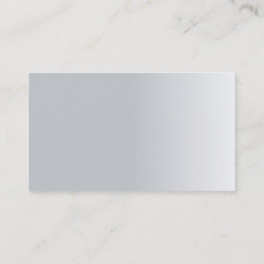 Creëer Uw eigen klasje Moderne Premium-zijderoute Visitekaartje (Achterkant)